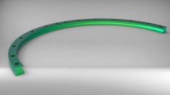 齿轮驱动双轨道环形导轨系统